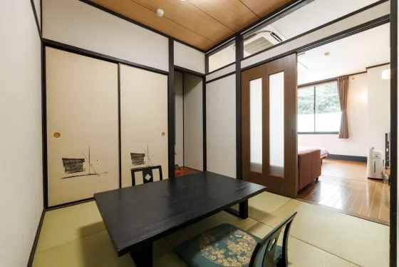 YAMATO THE SEASONS 須賀谷温泉の和洋室の一例